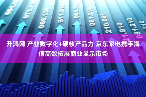 升鸿网 产业数字化+硬核产品力 京东家电携手海信高效拓展商业显示市场