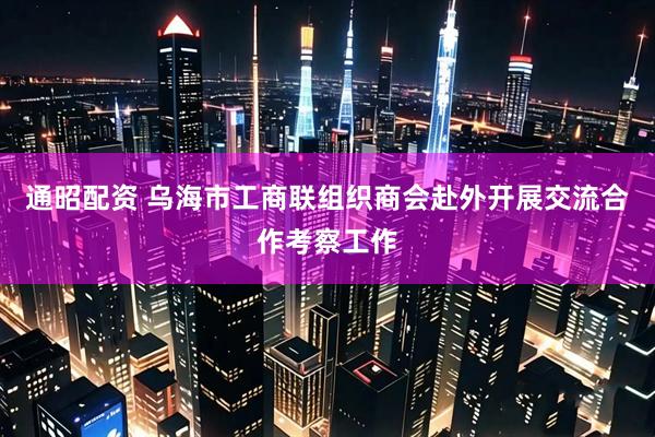 通昭配资 乌海市工商联组织商会赴外开展交流合作考察工作