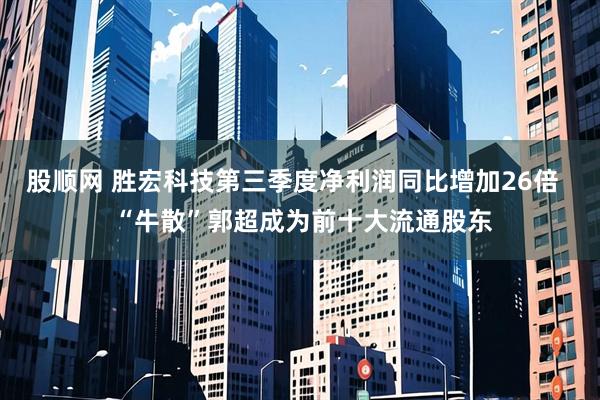 股顺网 胜宏科技第三季度净利润同比增加26倍   “牛散”郭超成为前十大流通股东